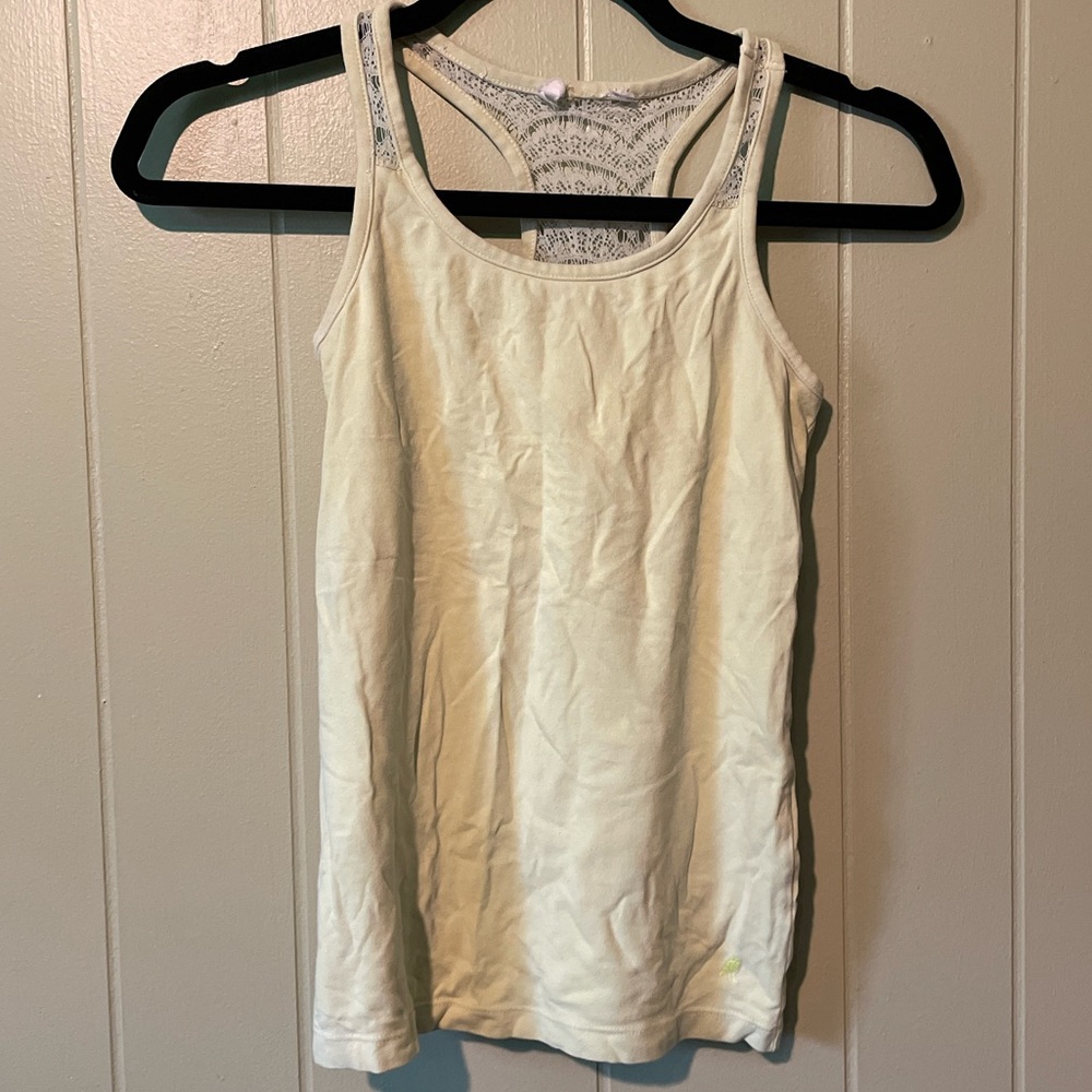77 kids Youth large Yellow Tank top